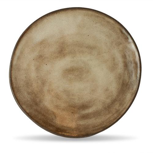 9" Salad Plate in White Chamois