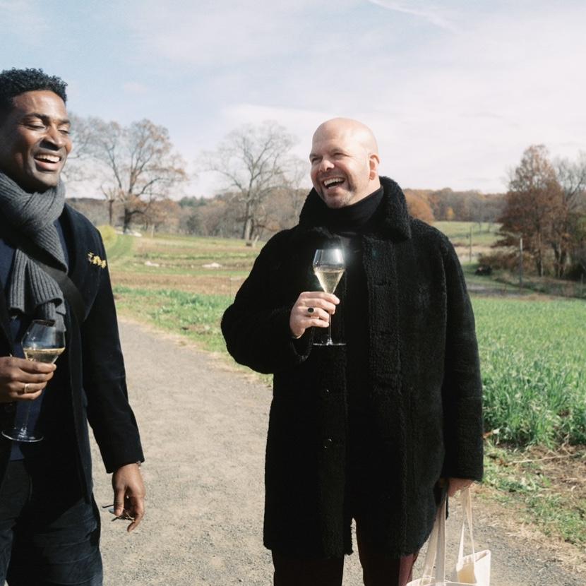November 12, 2023 — right after we got engaged at Blue Hill.