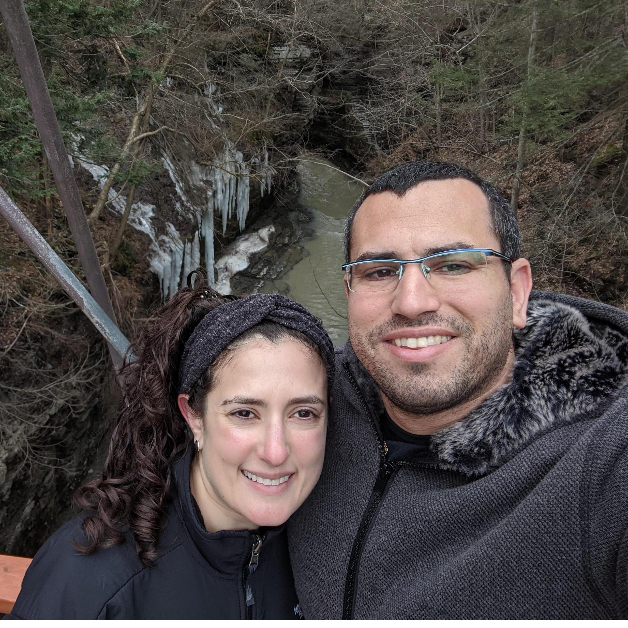 Introducing Moshe to Ithaca.