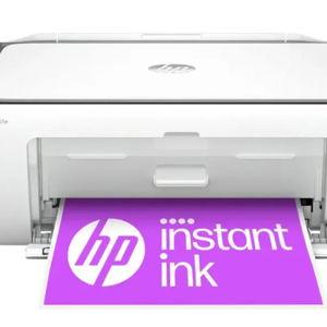 HP - DeskJet 2855e Wireless All-In-One Inkjet Printer w/ 3 Months of Instant Ink