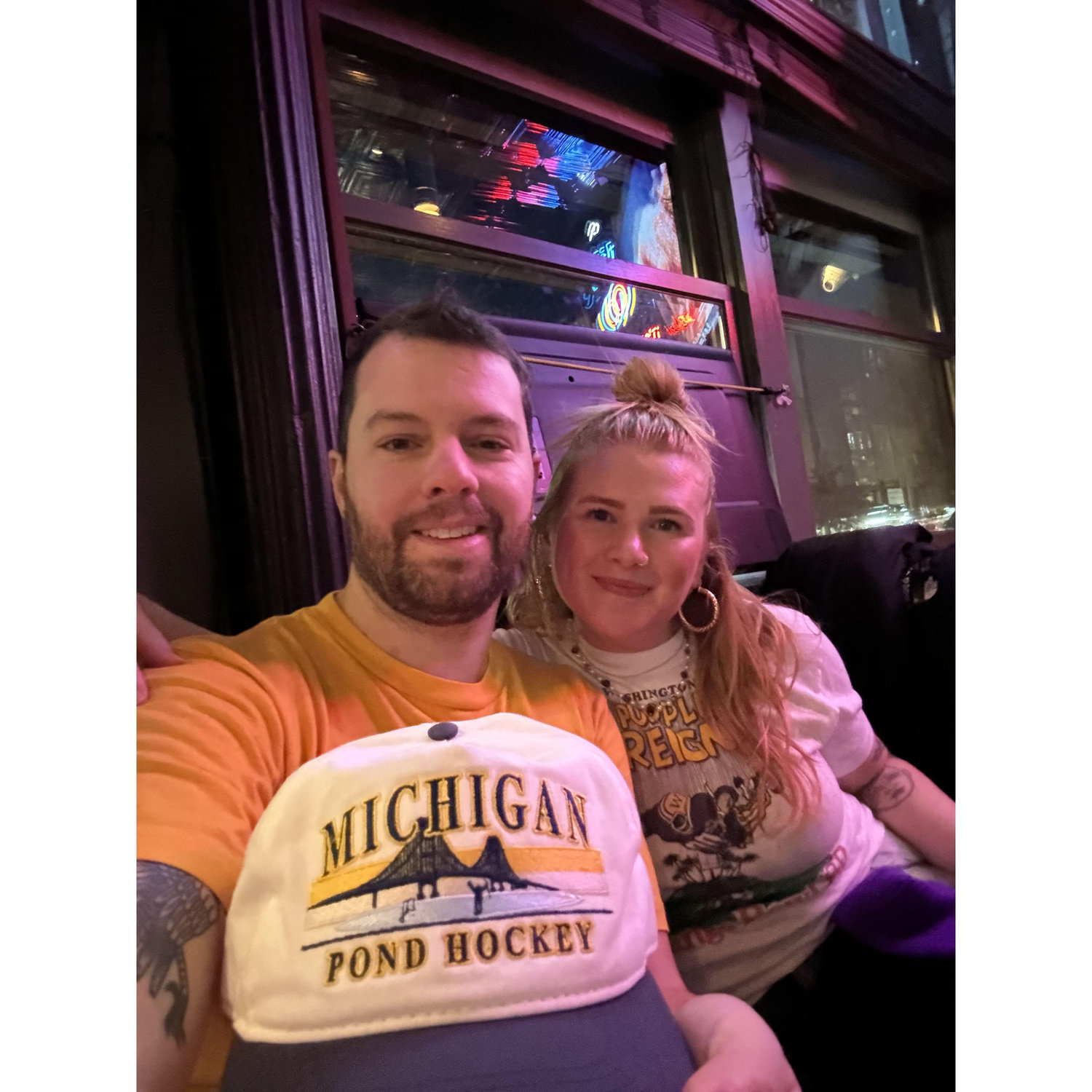 Cheering on our teams who both made it to the College Football Playoffs!