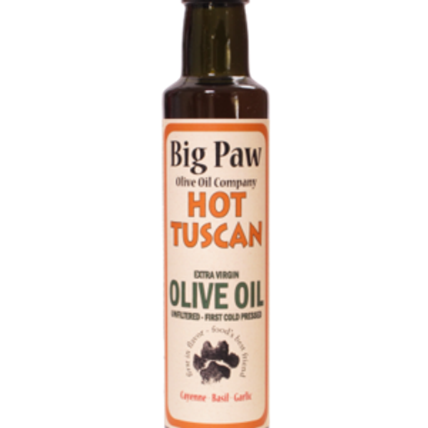 Hot Tuscan Extra Virgin Olive Oil 250 ml | Big Paw Olive Oil