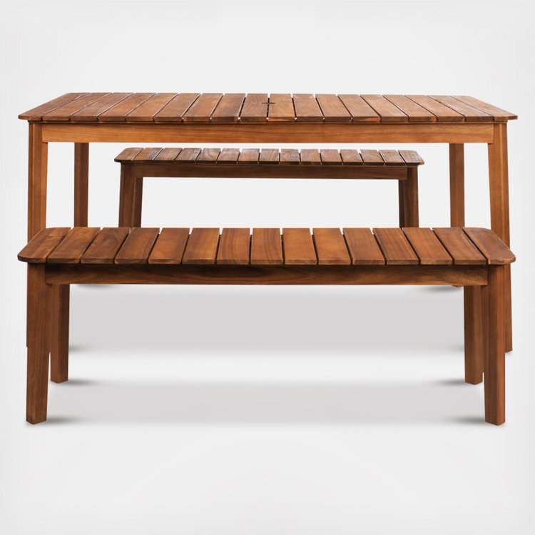 Safavieh, Europa 3-Piece Outdoor Dining Set | Zola