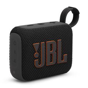 JBL Go4 Portable Bluetooth Waterproof Speaker - Black: USB-C, Outdoor Use, IP67, 9Hr Battery