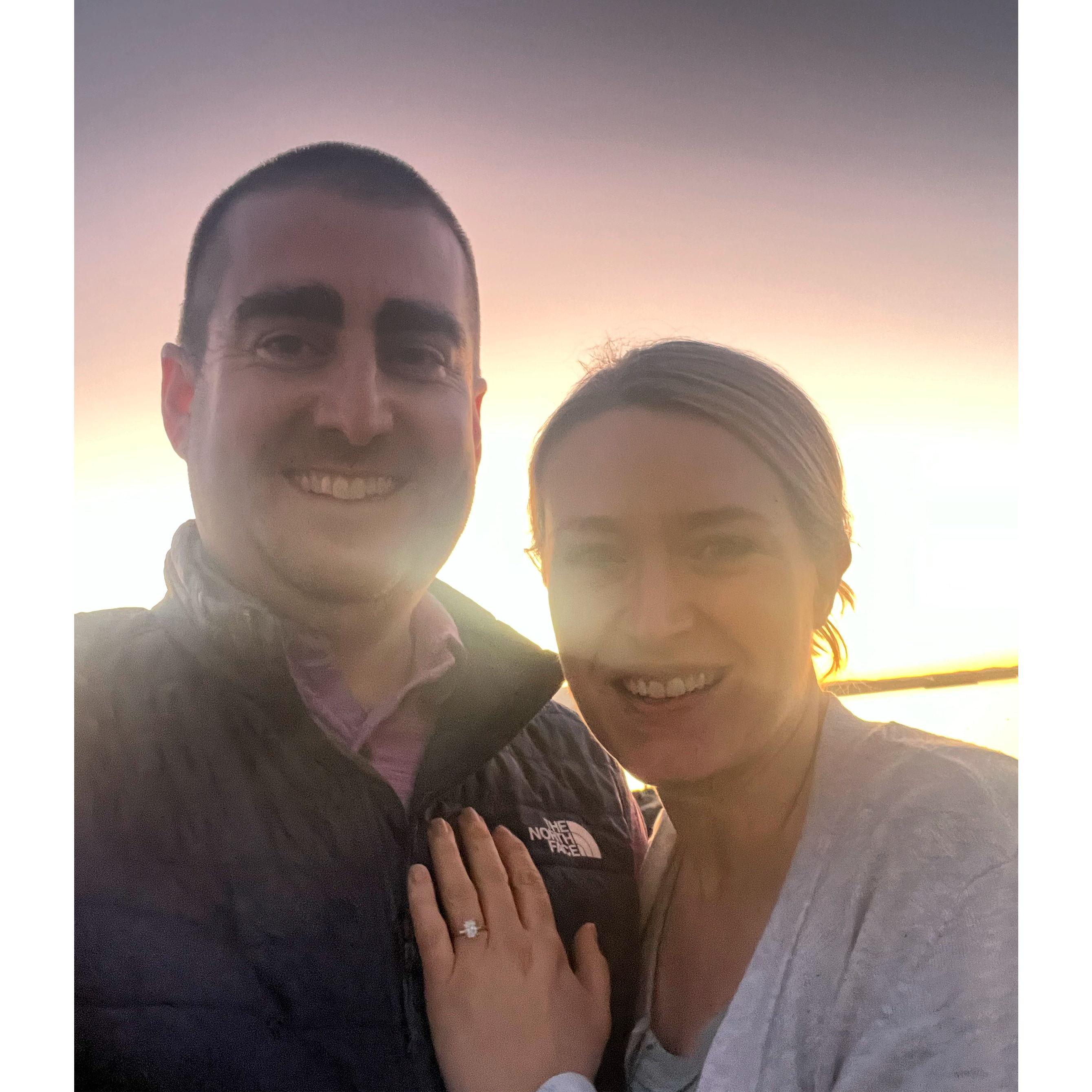 We're engaged!