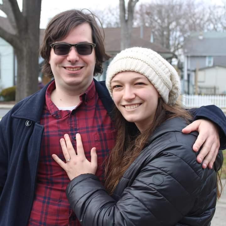 Newly engaged, December 2023.