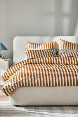 Maeve by Anthropologie Printed Sateen Duvet Cover