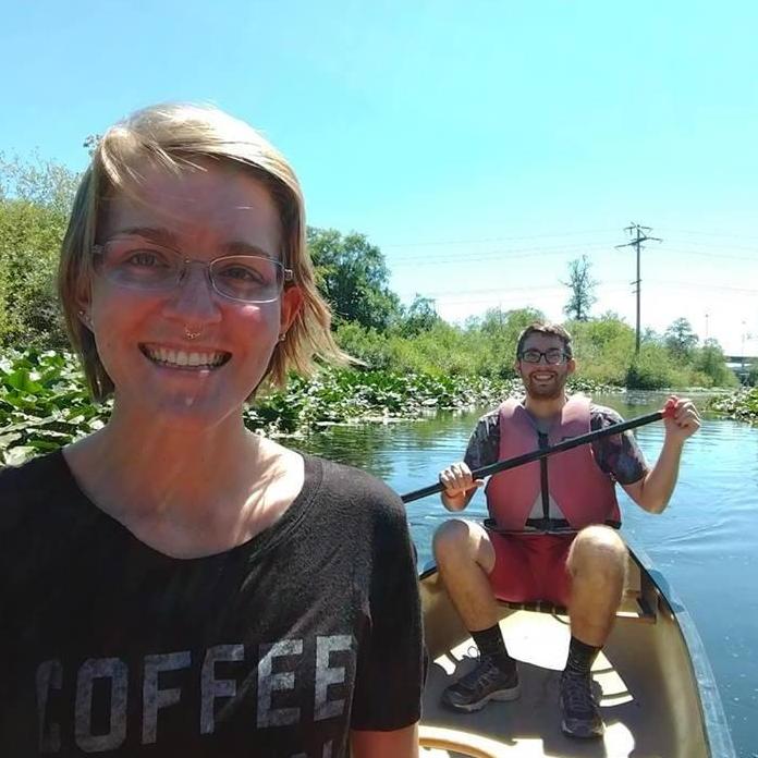 Canoeing is supposed to test a relationship- we have it down, he rows I take pictures.