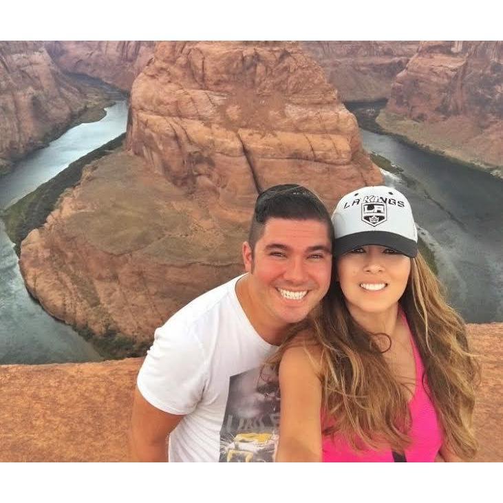 At Horse Shoe Bend!