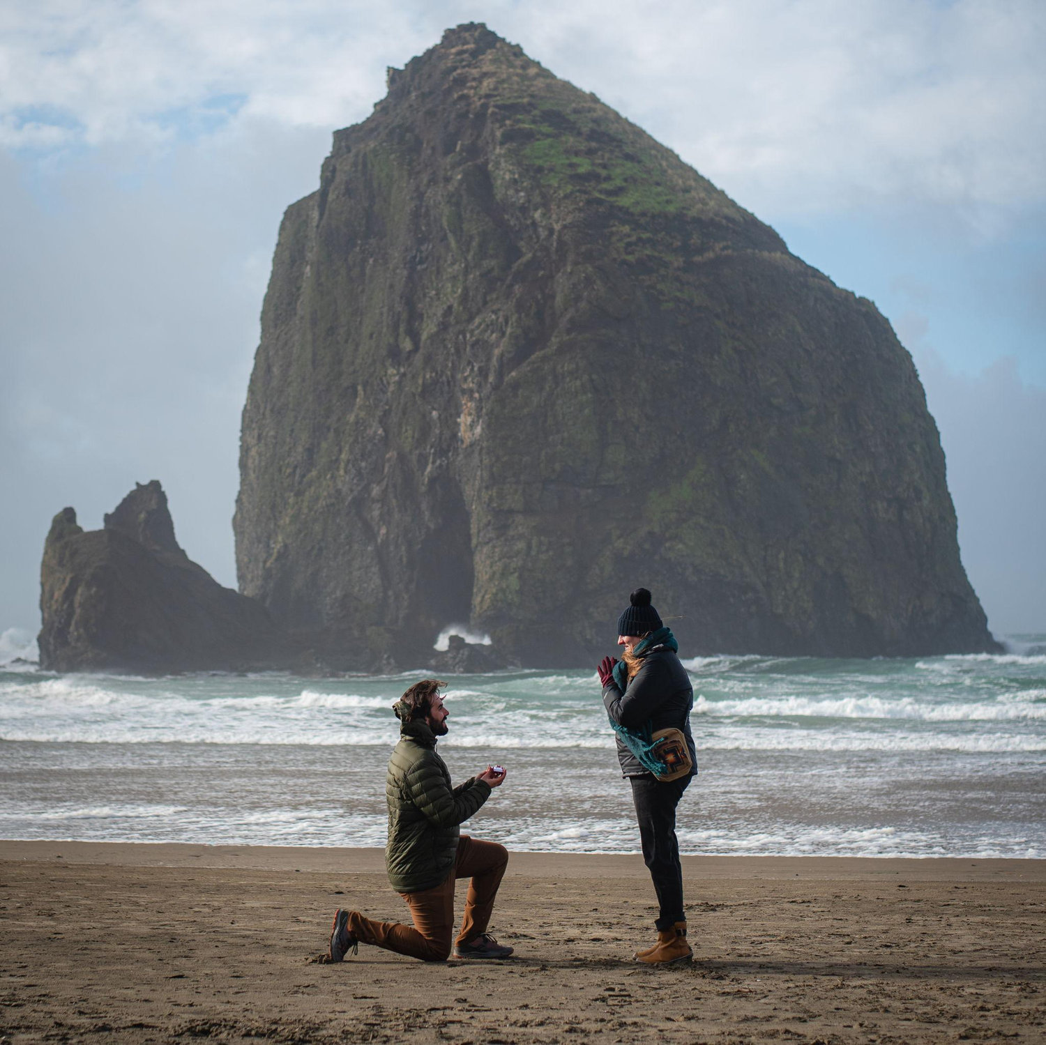 The proposal at the Goonies Rock! 
Zia wore a dumb hat despite Carter telling her not to... but that's classic Zia.