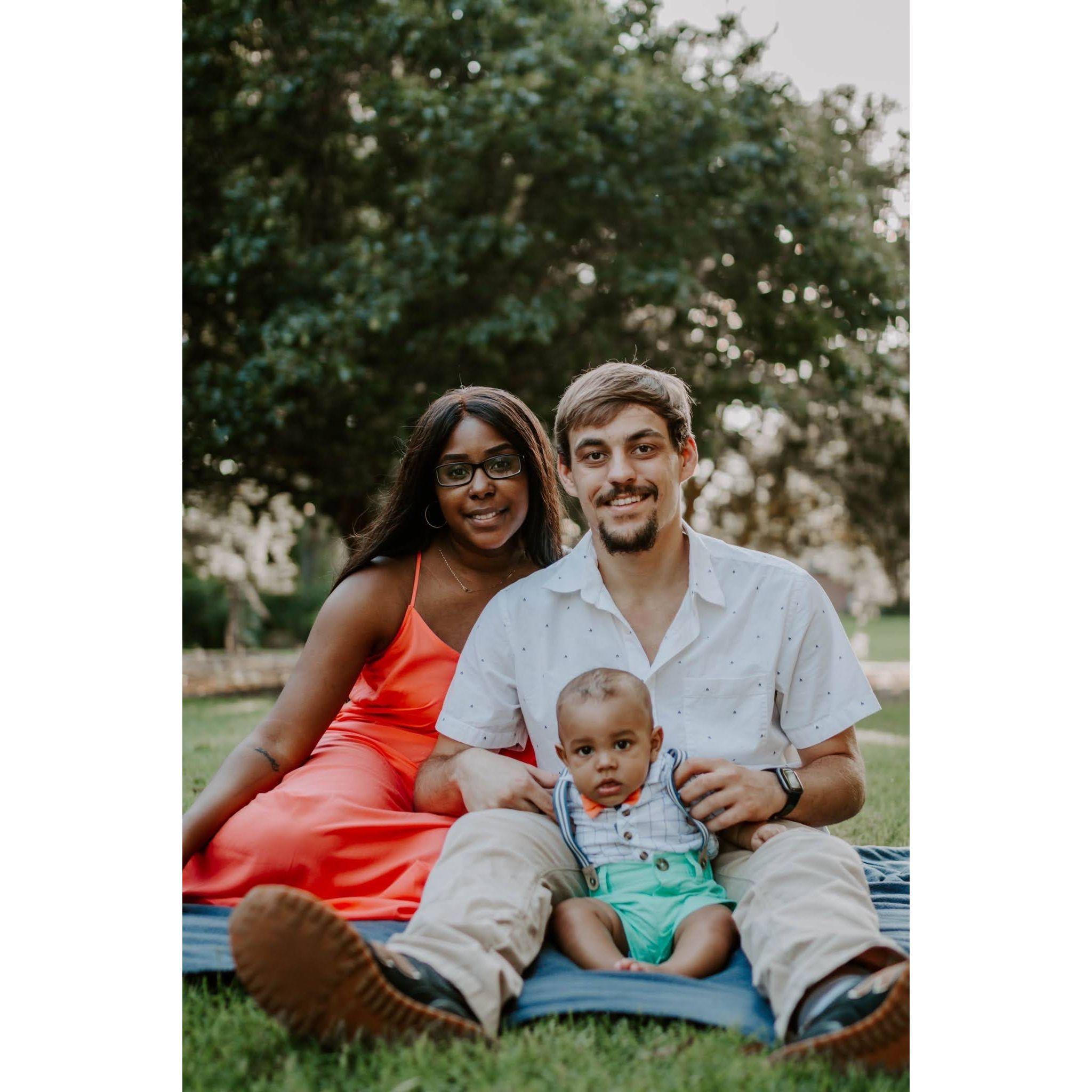 This was our first family photo session!