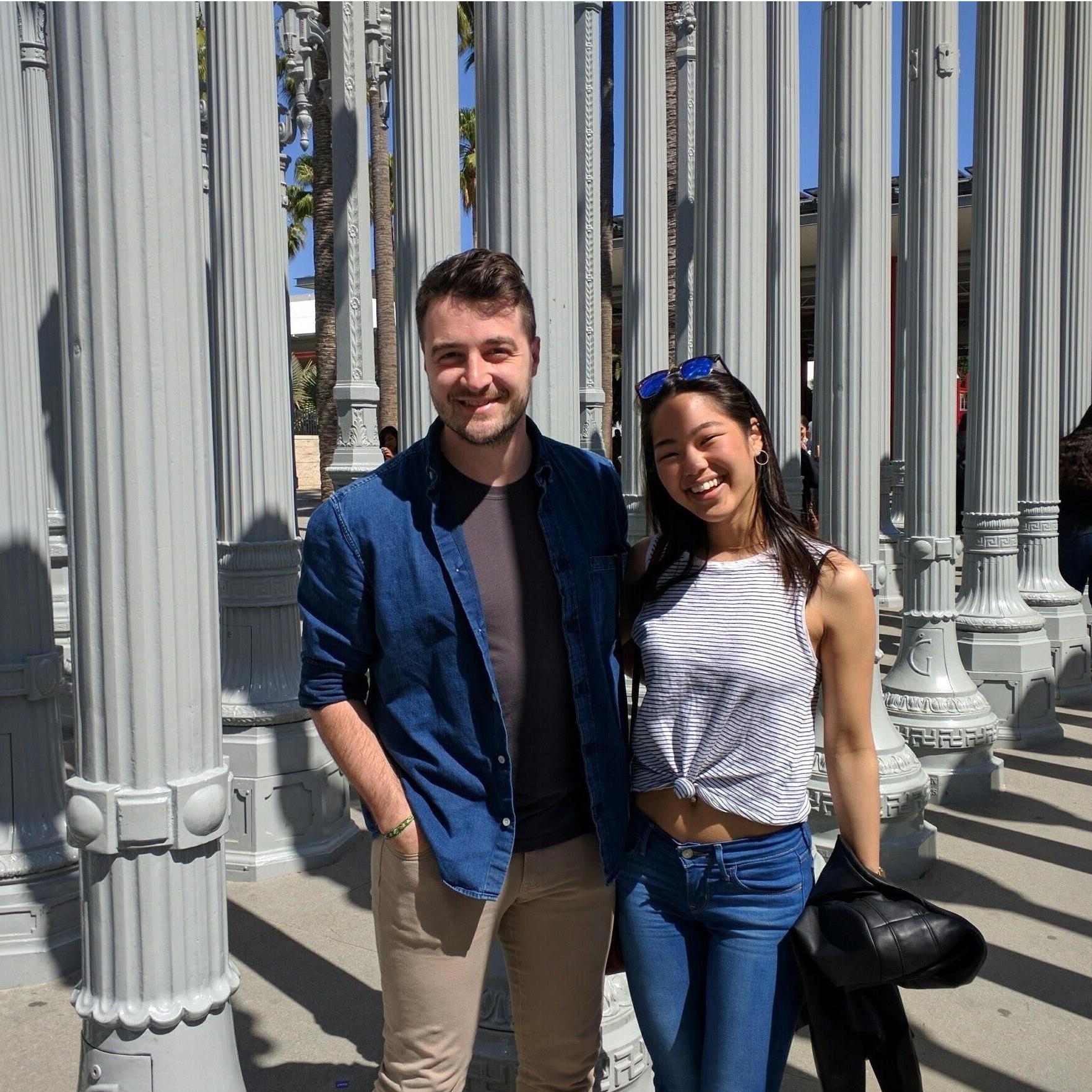 First time visiting Bruce in America! Our first trip was in Los Angeles where we started our life together after 2 years. Los Angeles, CA Spring 2017
初めてアメリカにブルースを会いに行きました。最初はロスで観光