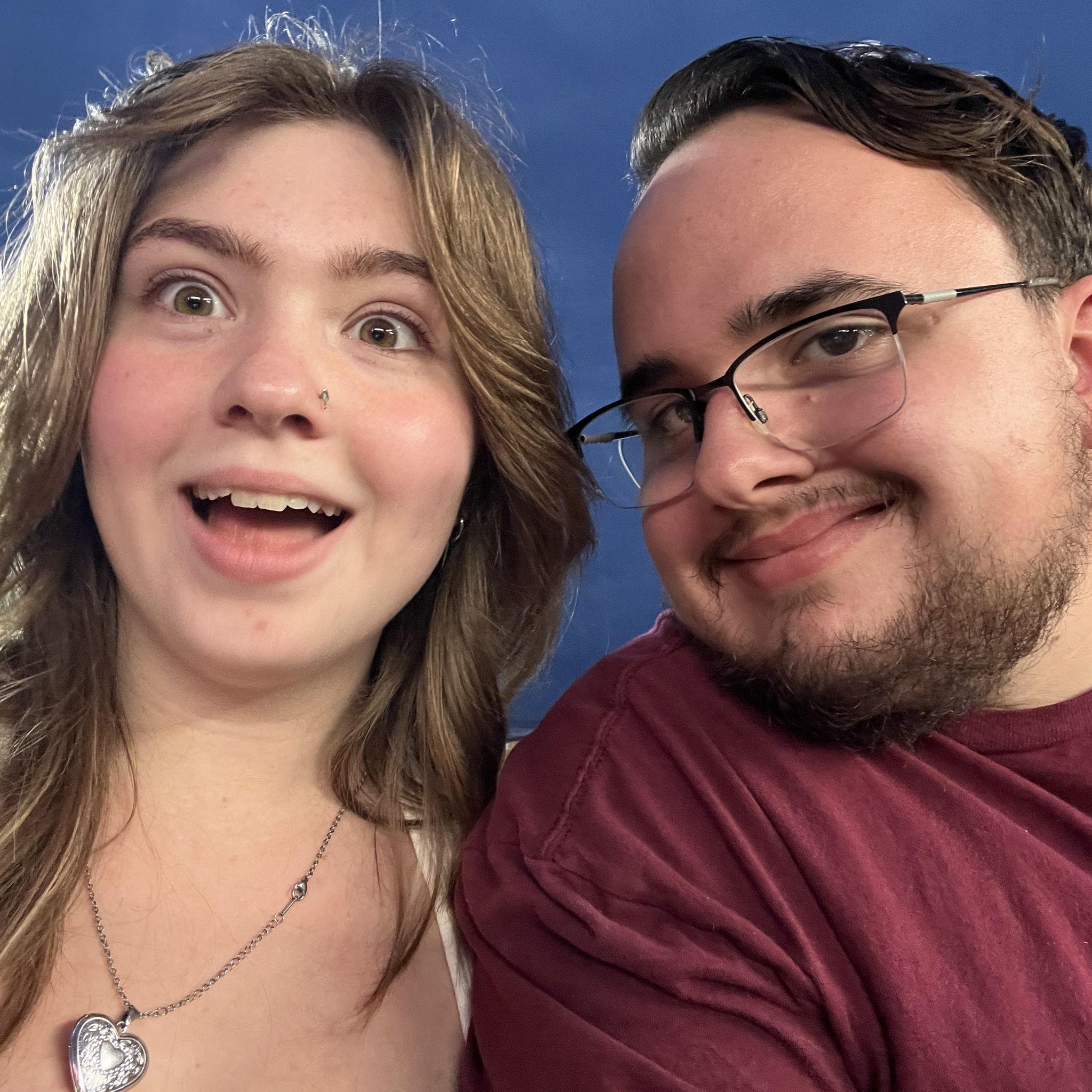 Eva finally dragged Evan to the Perry County Fair