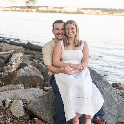 From our engagement shoot in Old Town Alexandria