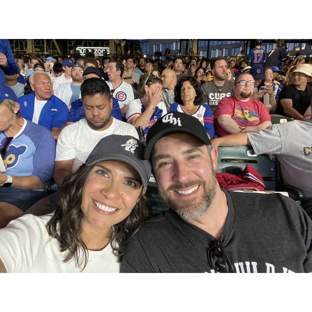 2024: Cam and Laura went to the Crosstown Classic. They rooted for different teams.