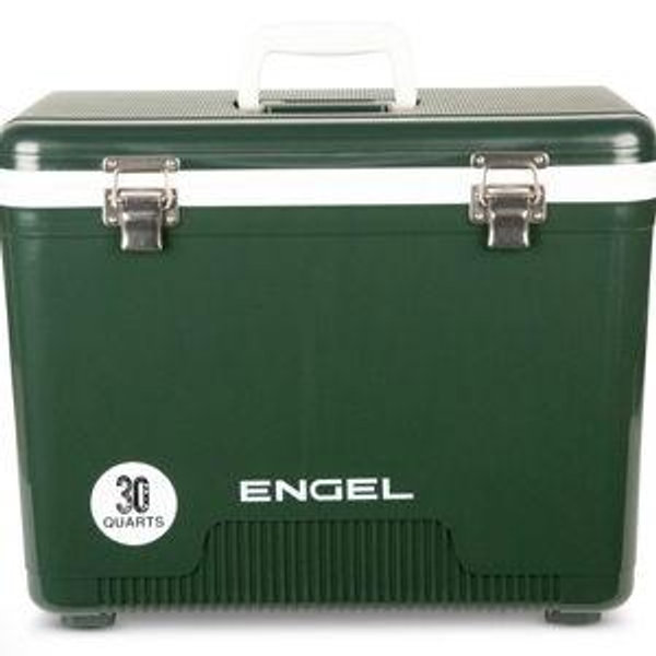 Engel 30 Quart Drybox/Cooler - British Green