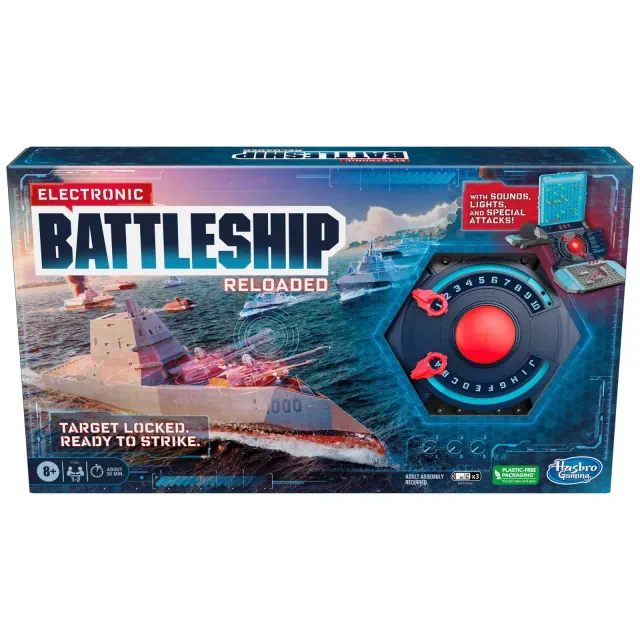 Battleship Reloaded Electronic Board Game