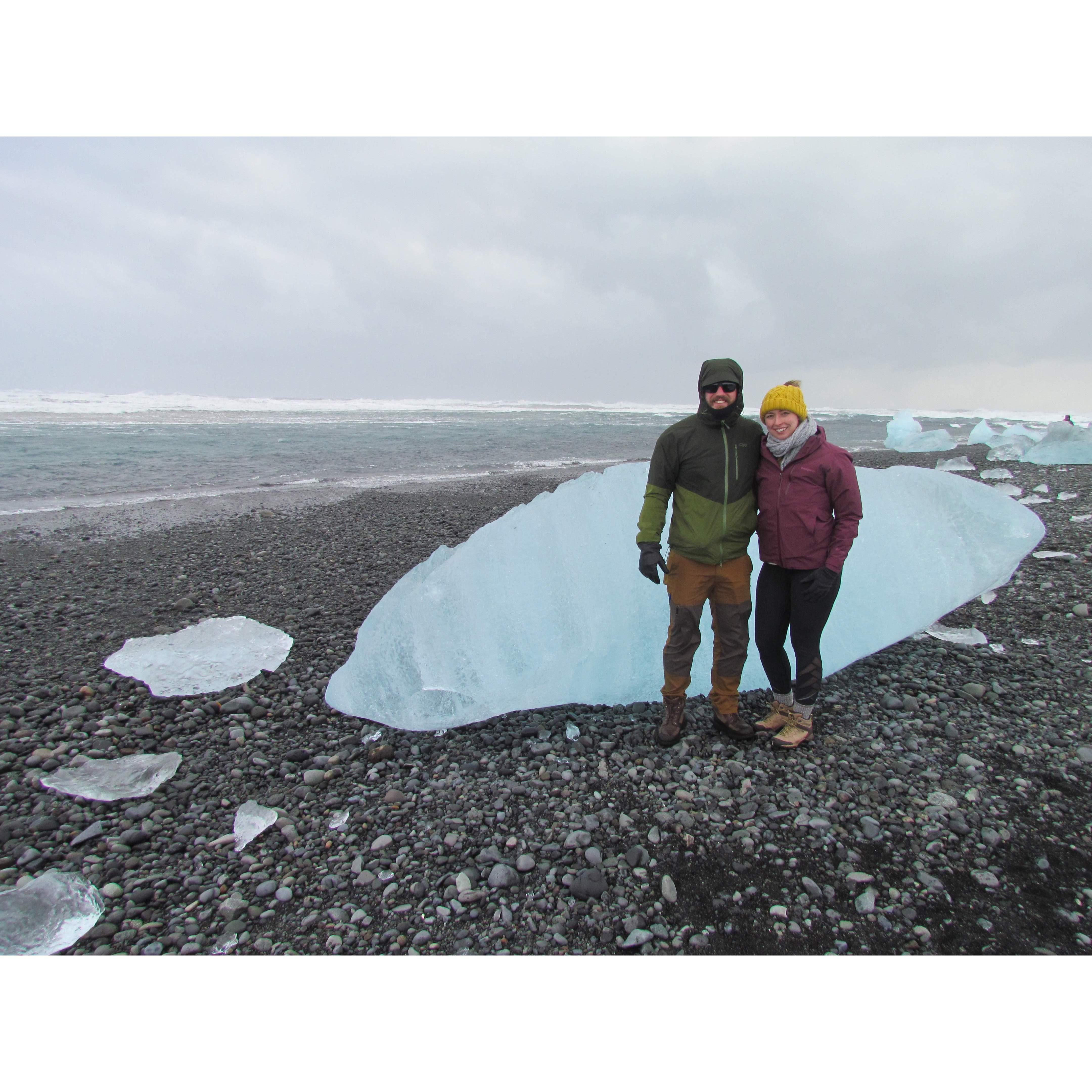 Diamond Beach in Iceland
