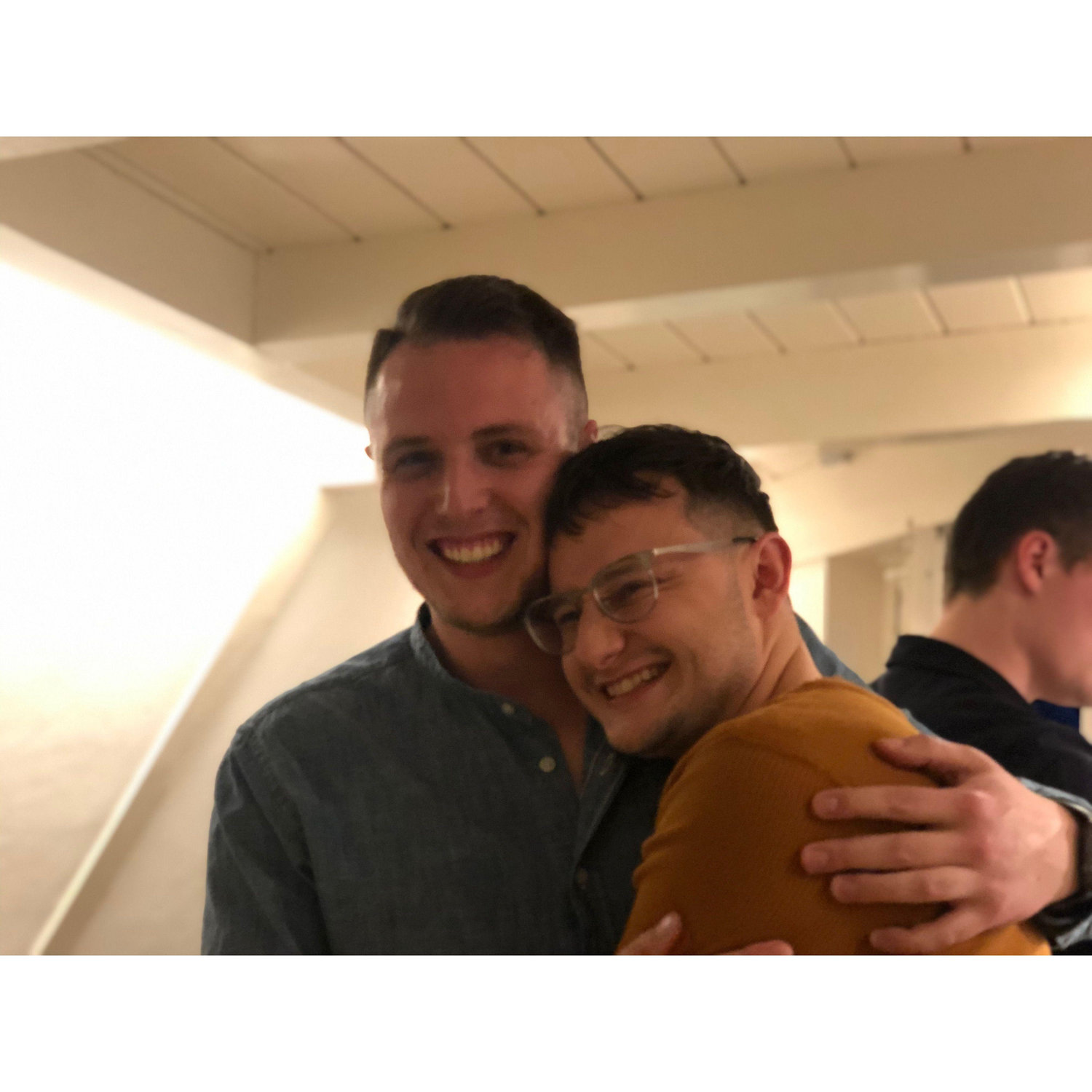 Snapped right after we got engaged in Amsterdam