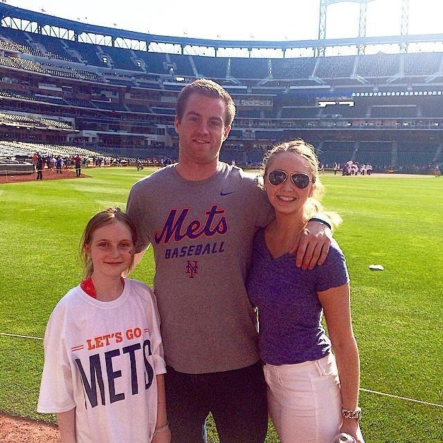 Citi Field post Met's game with Chris' god-daughter Julia! Spring 2015