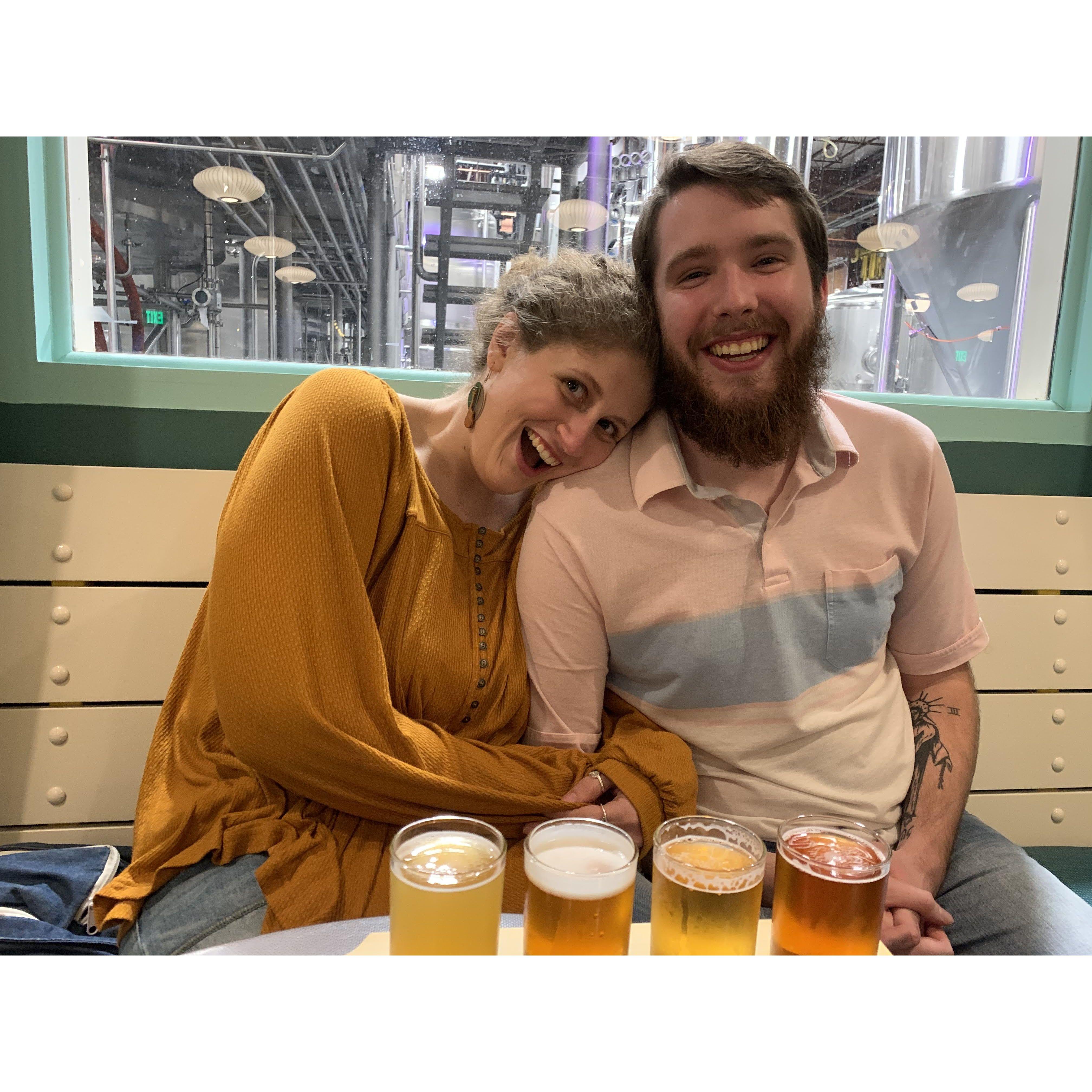 Kelley's 24th bday (first of us dating!)