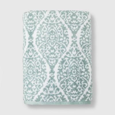 Performance Bath Sheet Aqua Ogee - Threshold™