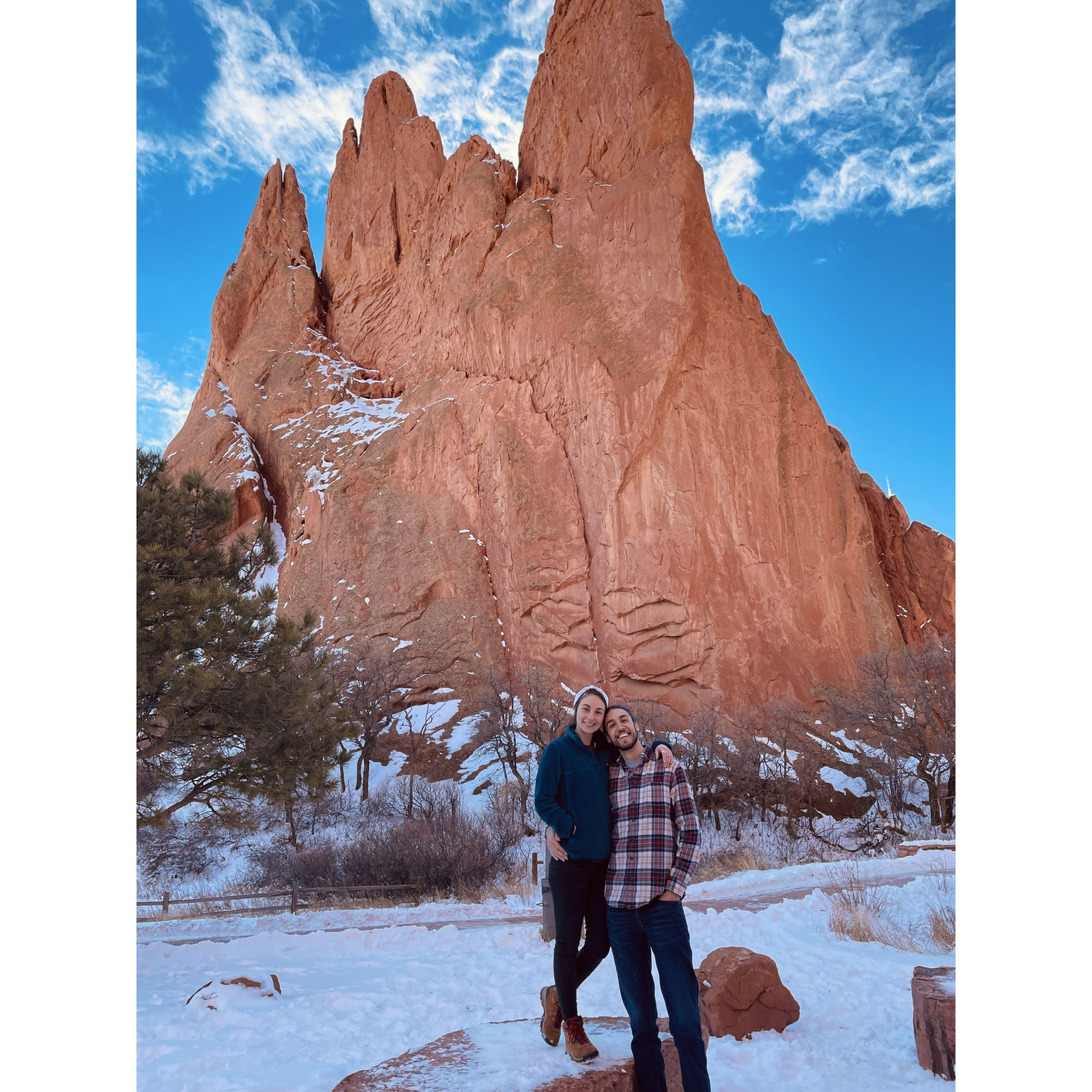 Our first trip together in Denver, CO, before Nicolette even knew if Thomas was a serial killer or not.