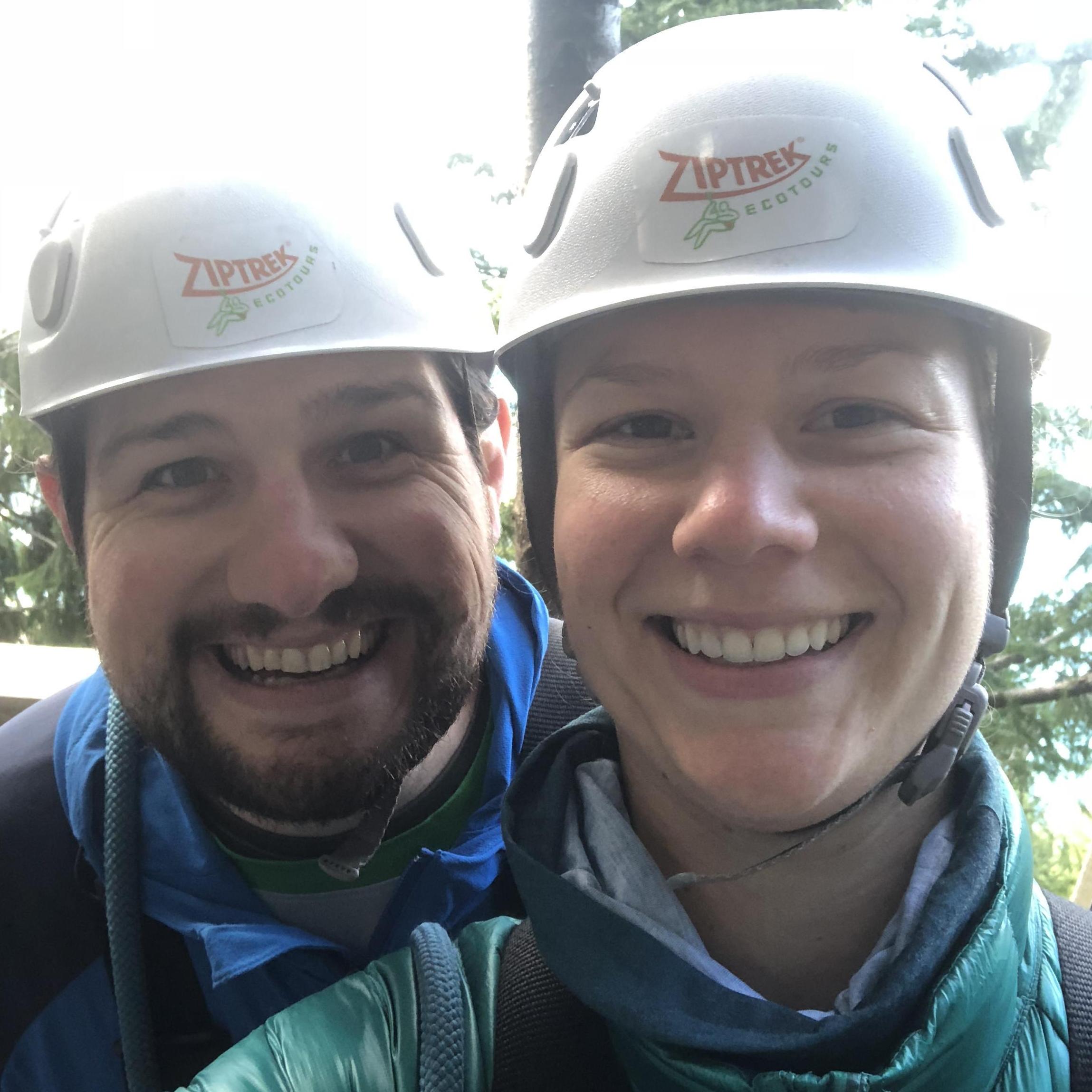 Ziplining in Queenstown, New Zealand