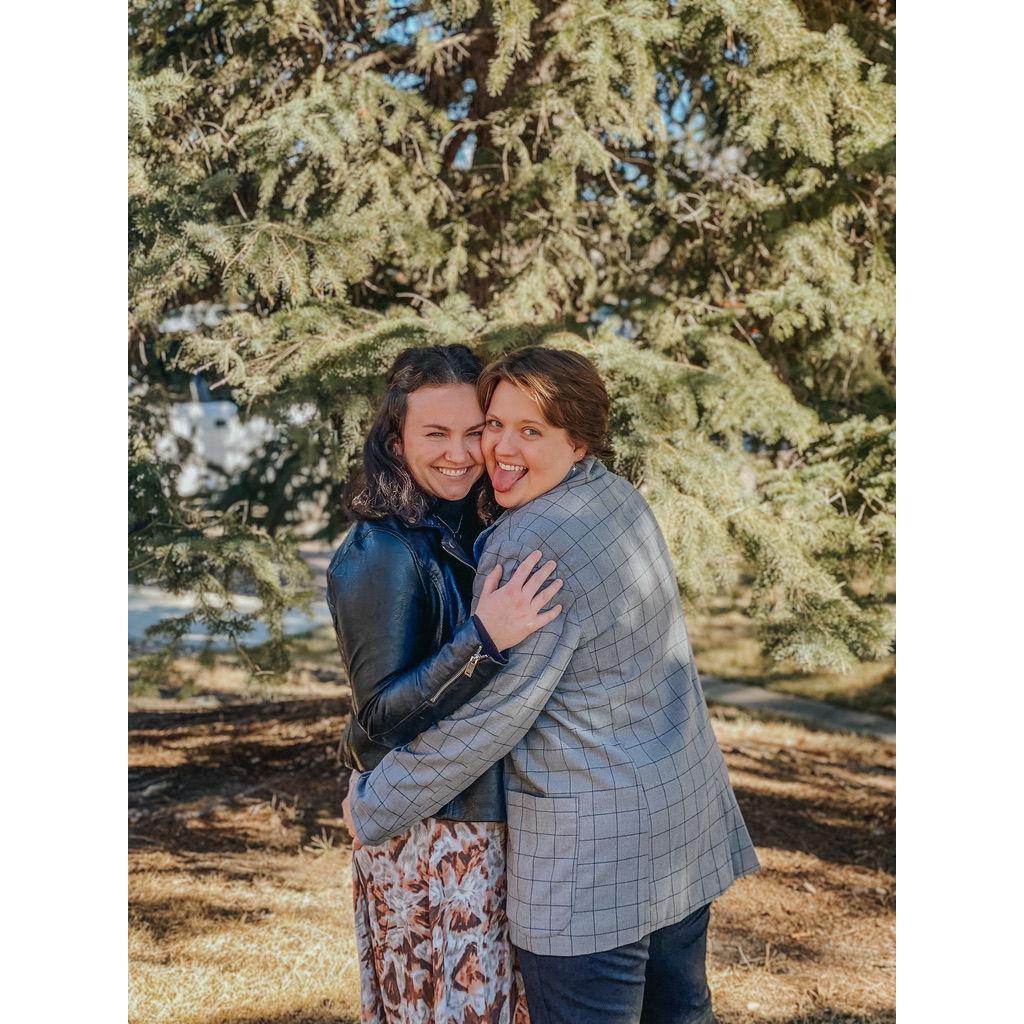 Aubrey's first time in Colorado meeting Emily's Family