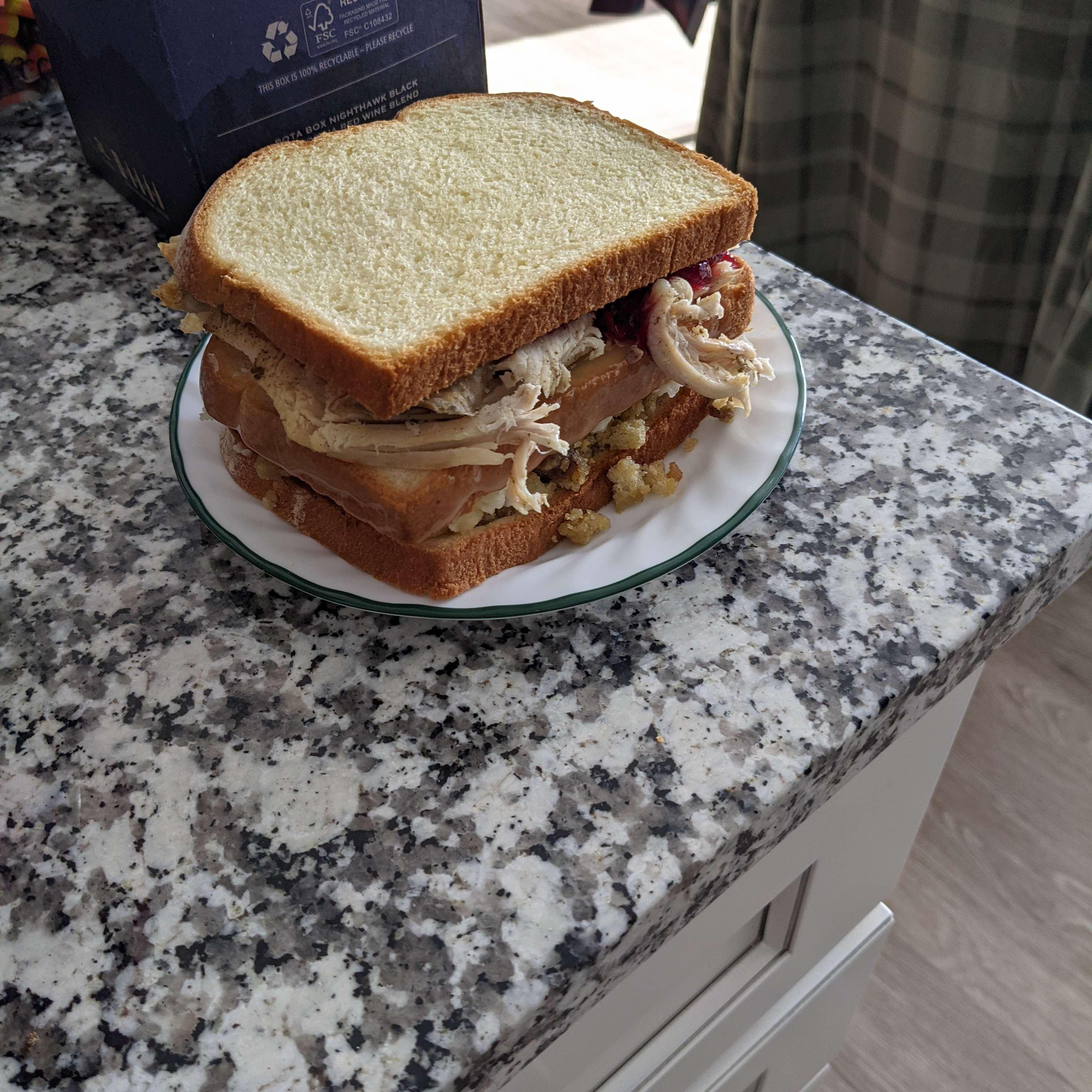 Homemade Ross's Sandwich