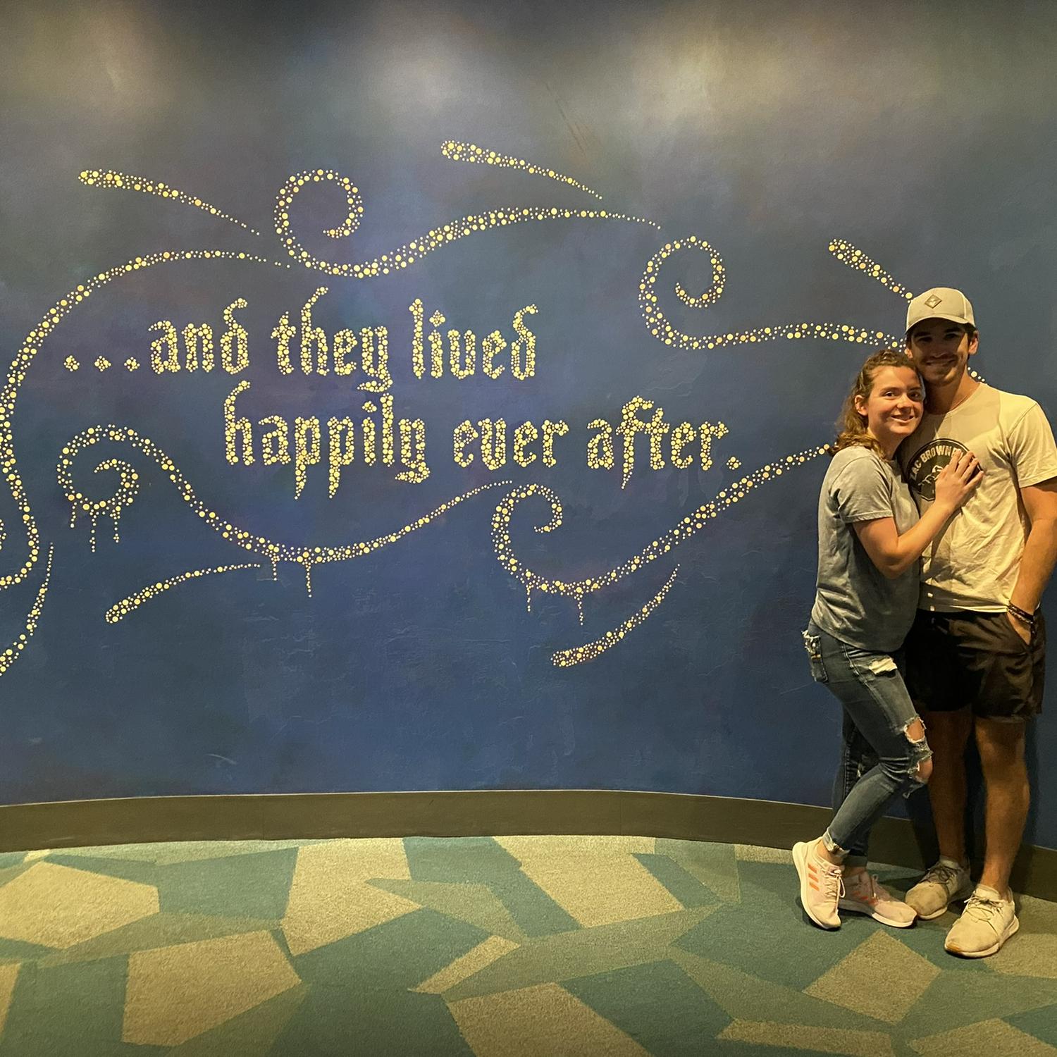 Sam survived his first Disney trip with Kirsten