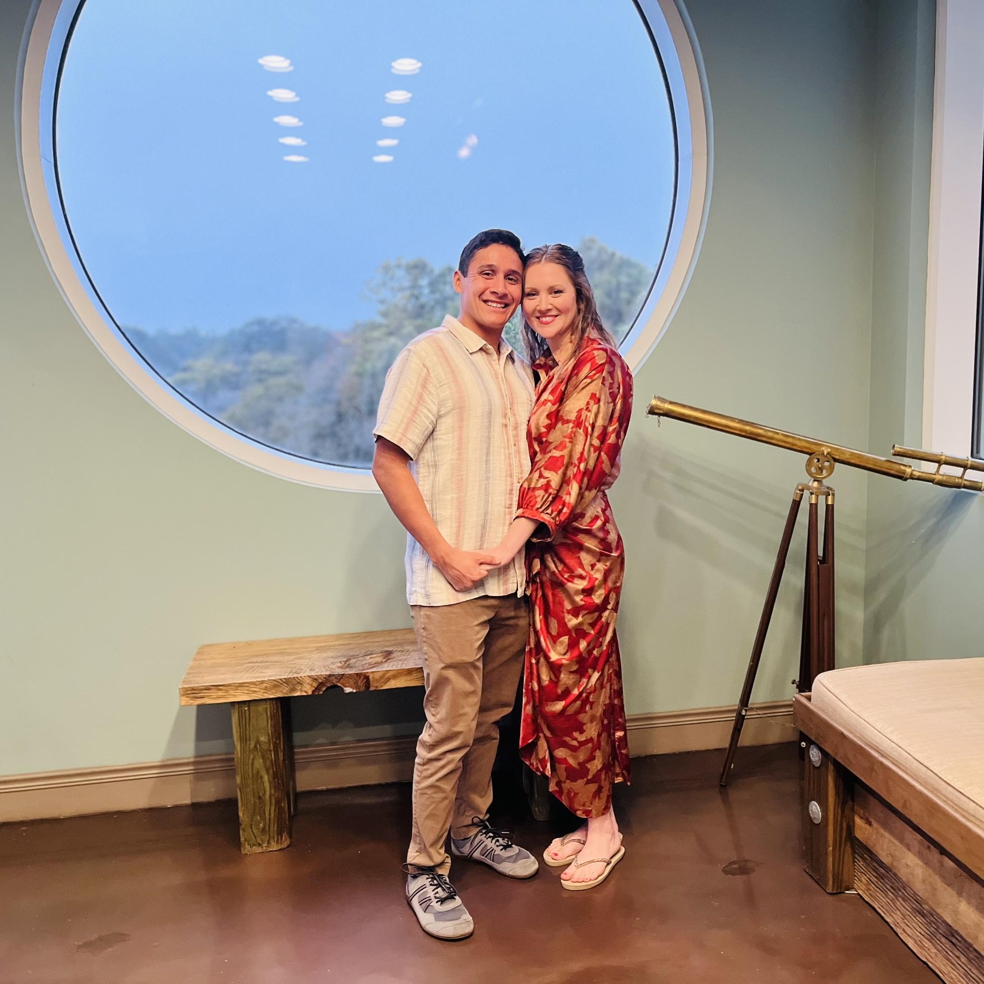 This photo was taken at Caribsea on Emerald Isle in NC. It was a special date-night before flying back to Utah for school!