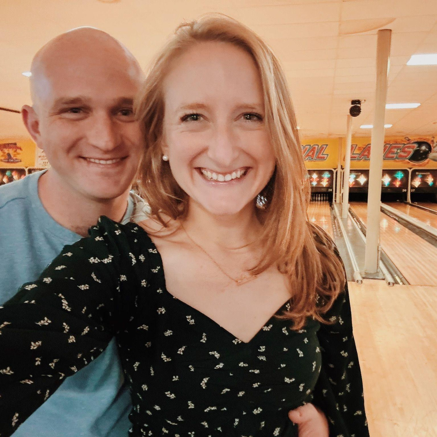 Bowling and Dippin' Dots in Paducah, Kentucky!