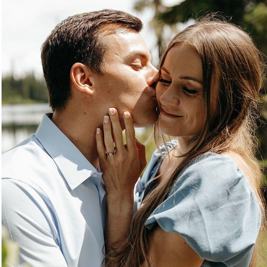 Our engagement shoot in Washington at Mt. Rainier National Park!