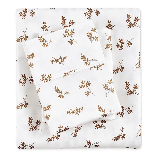 Fairfield Square Collection 300-Thread Count Metallic Cotton 4-Pc. Sheet Set, King, Exclusively at Macy's