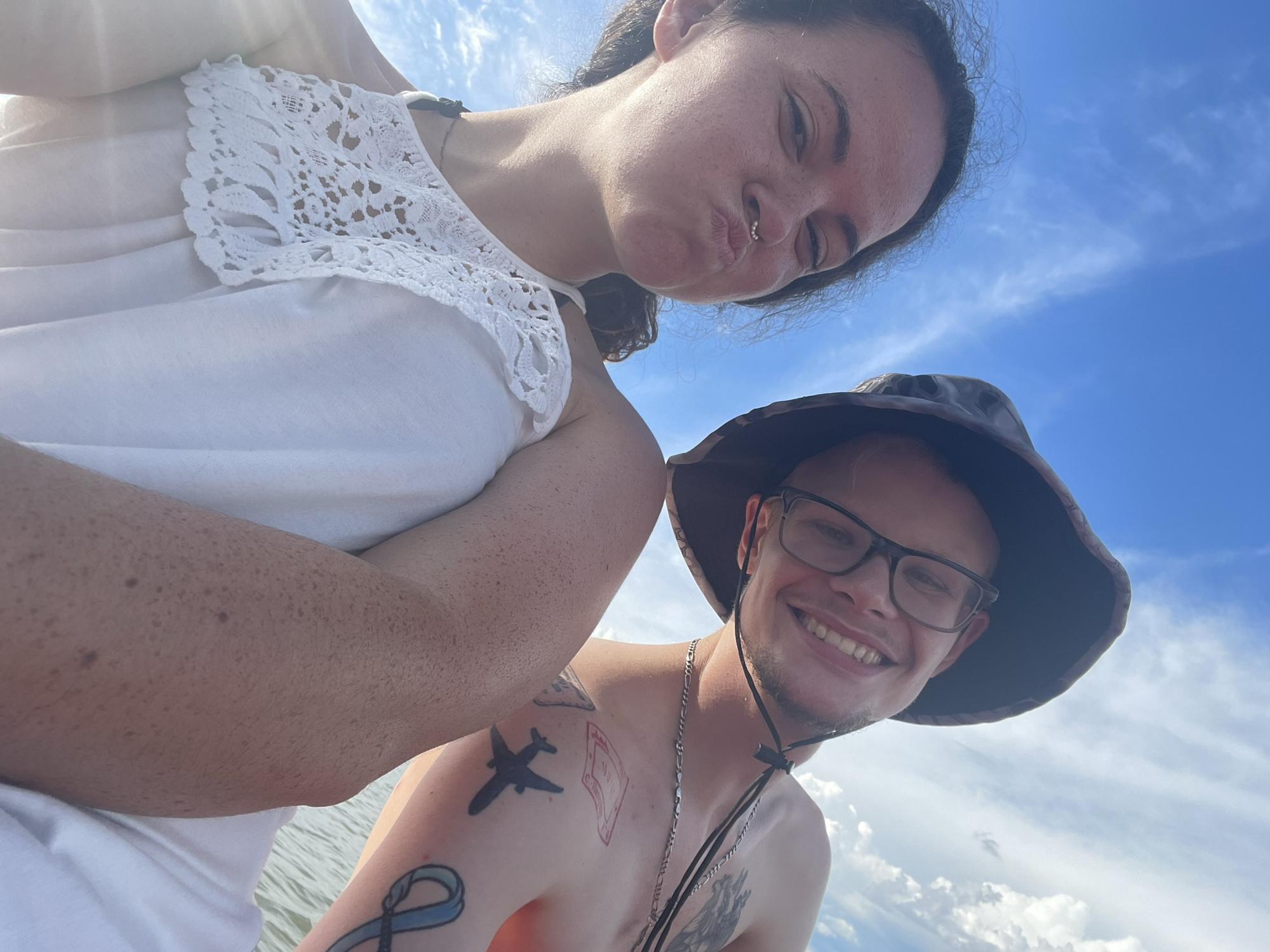 Together out at the lake