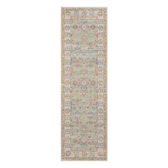 Miah Tufted Rug, Light Blue, 2'3 x 7'6