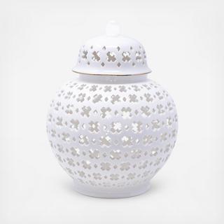 Lattice Ginger Jar