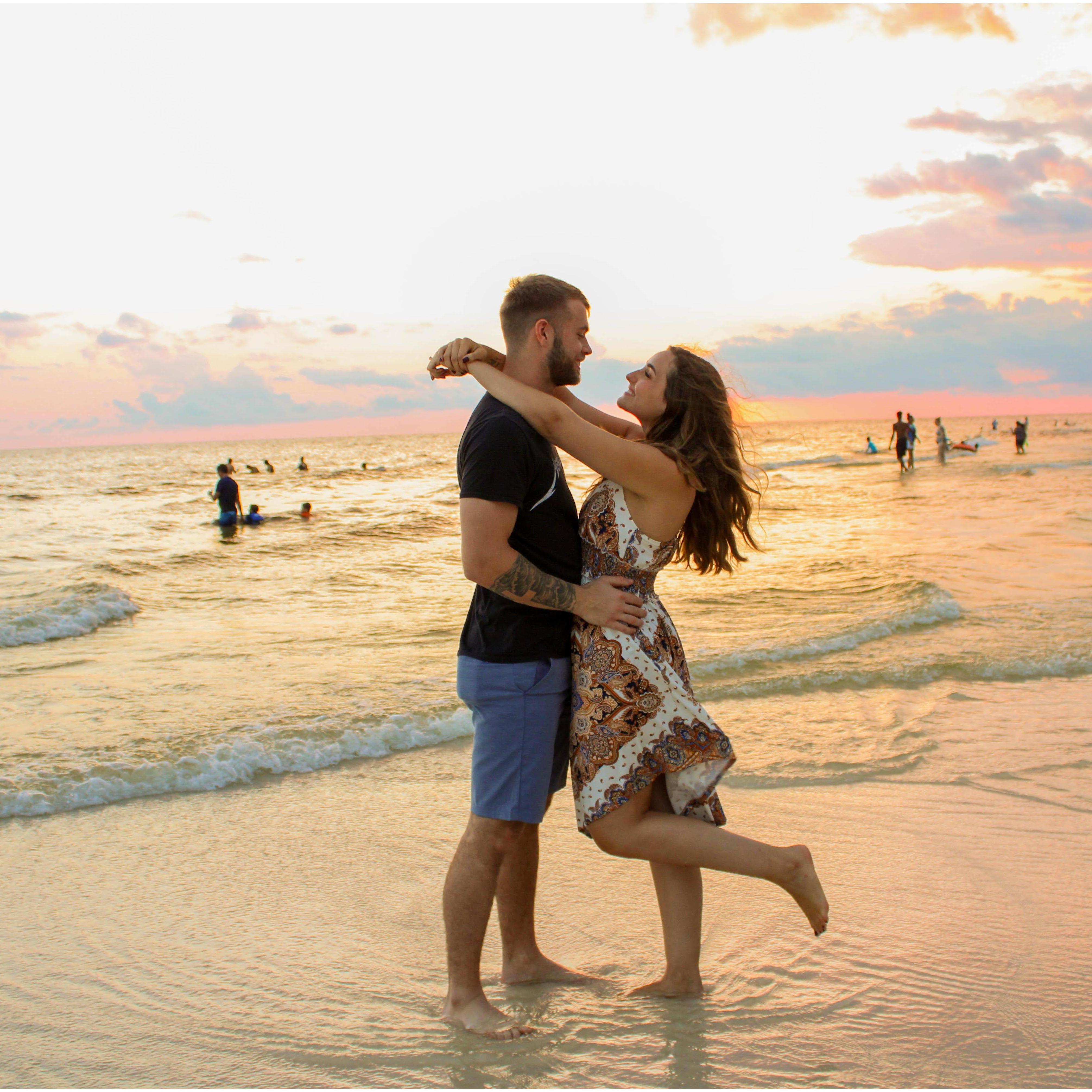 September 5, 2021 - One of my favorite pictures together from Panama City Beach!