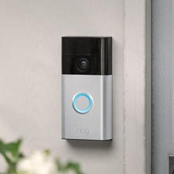 Ring Battery Doorbell, Satin Nickel