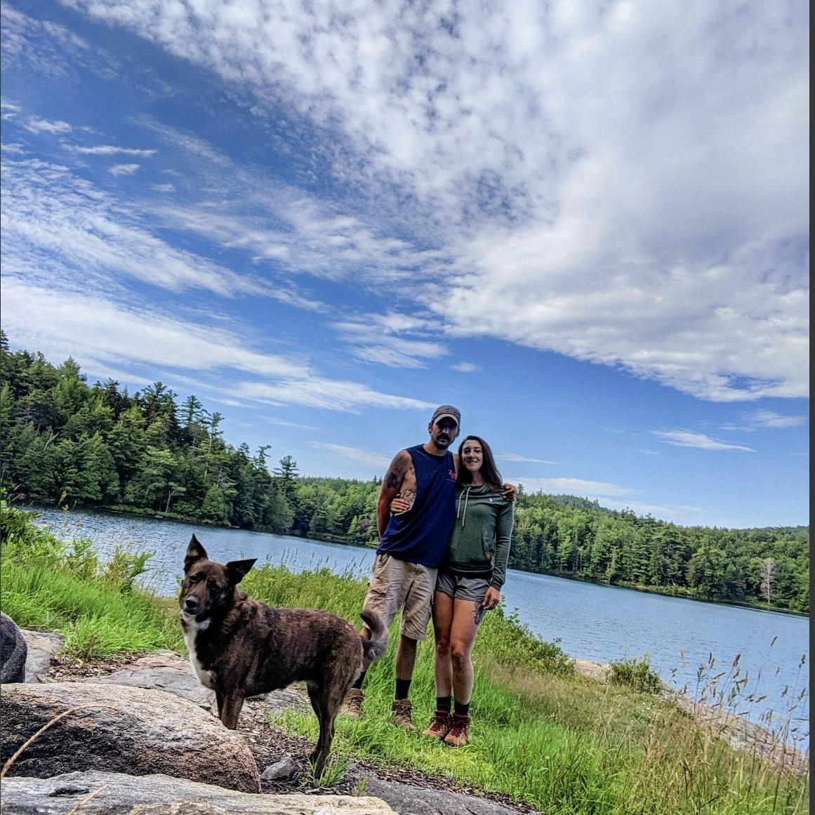 Backpacking in Fishbrook Pond