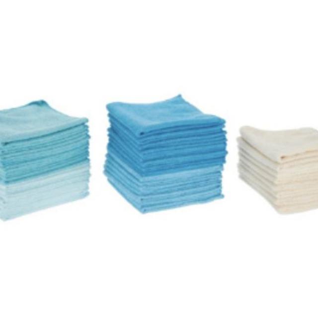 40 Piece Premium Microfiber Towel Set by Campanelli