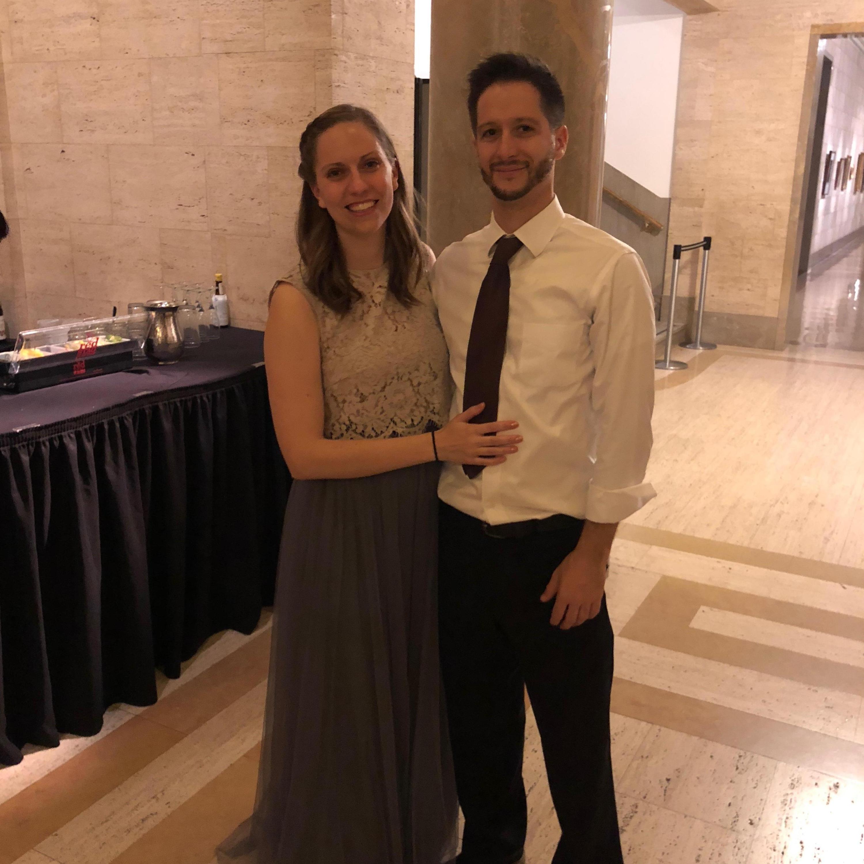 At Alex and Andrew's Wedding!