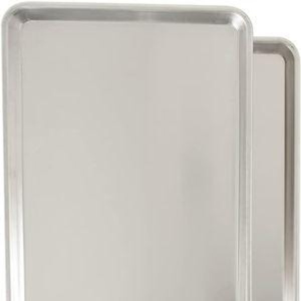 Nordic Ware Naturals Half Sheet - USA Made Aluminum Sheet Pan, 2-Pack