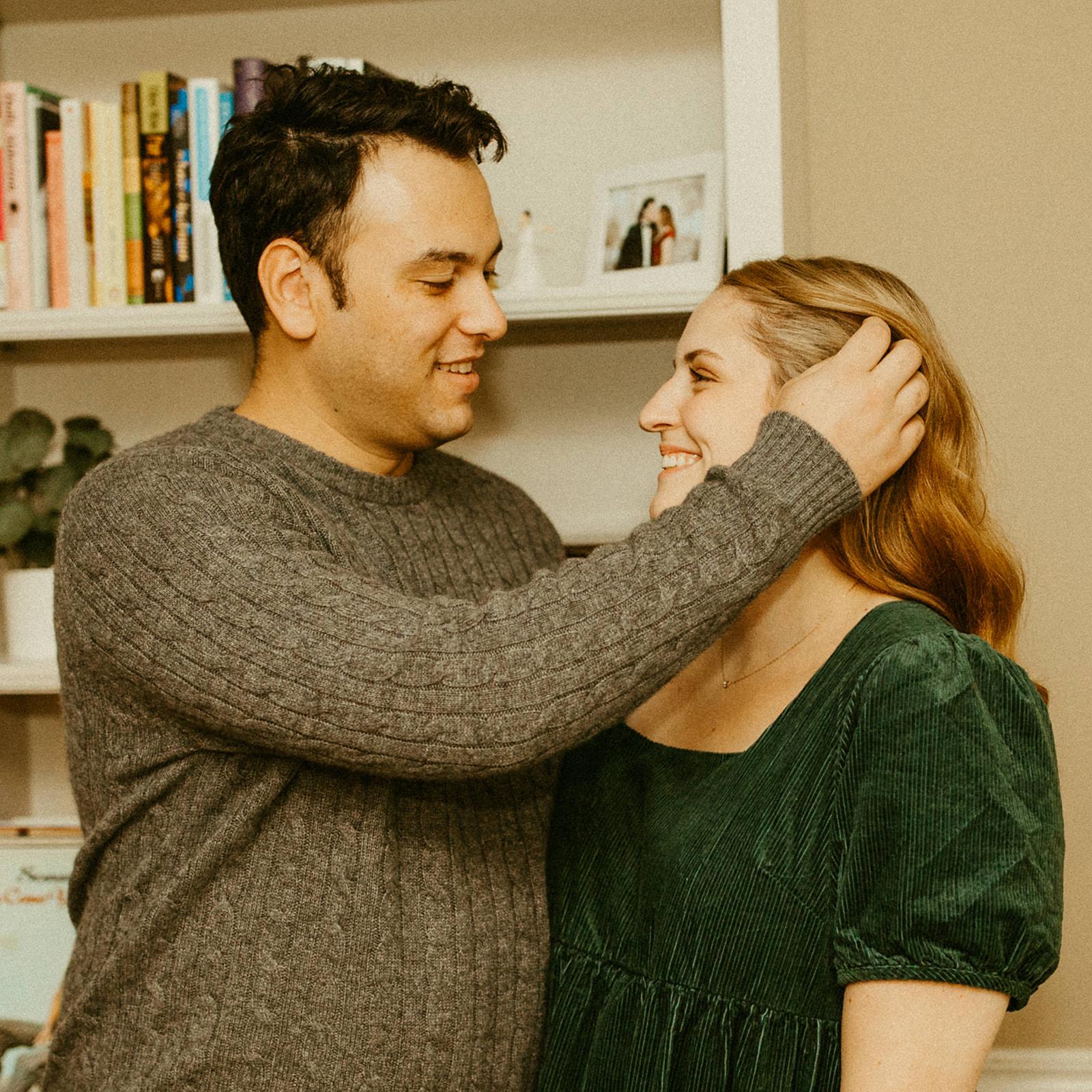 Our at-home engagement shoot, November 2021
