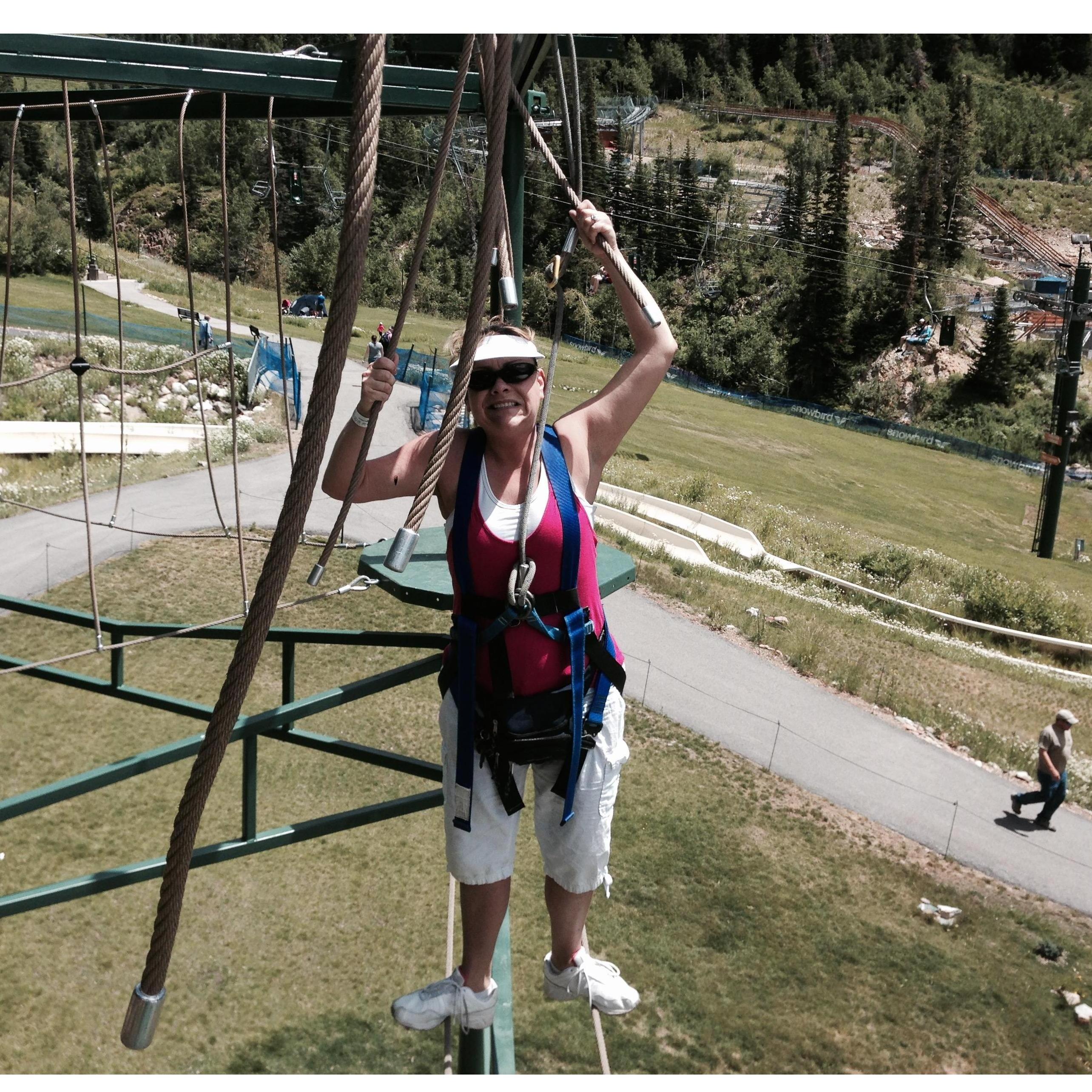 Tactical obstacle course rope bridge
Snow Bird Utah
July 5th, 2015