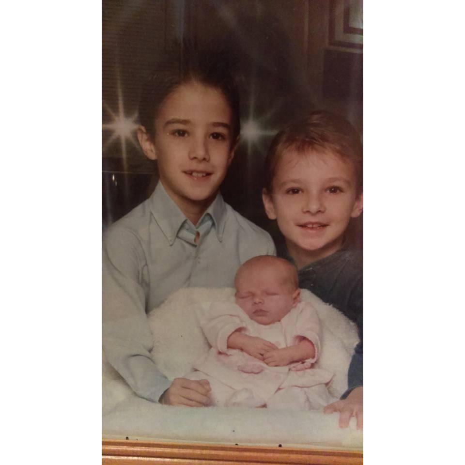 Steven with his brother Jeff and Little Kenna