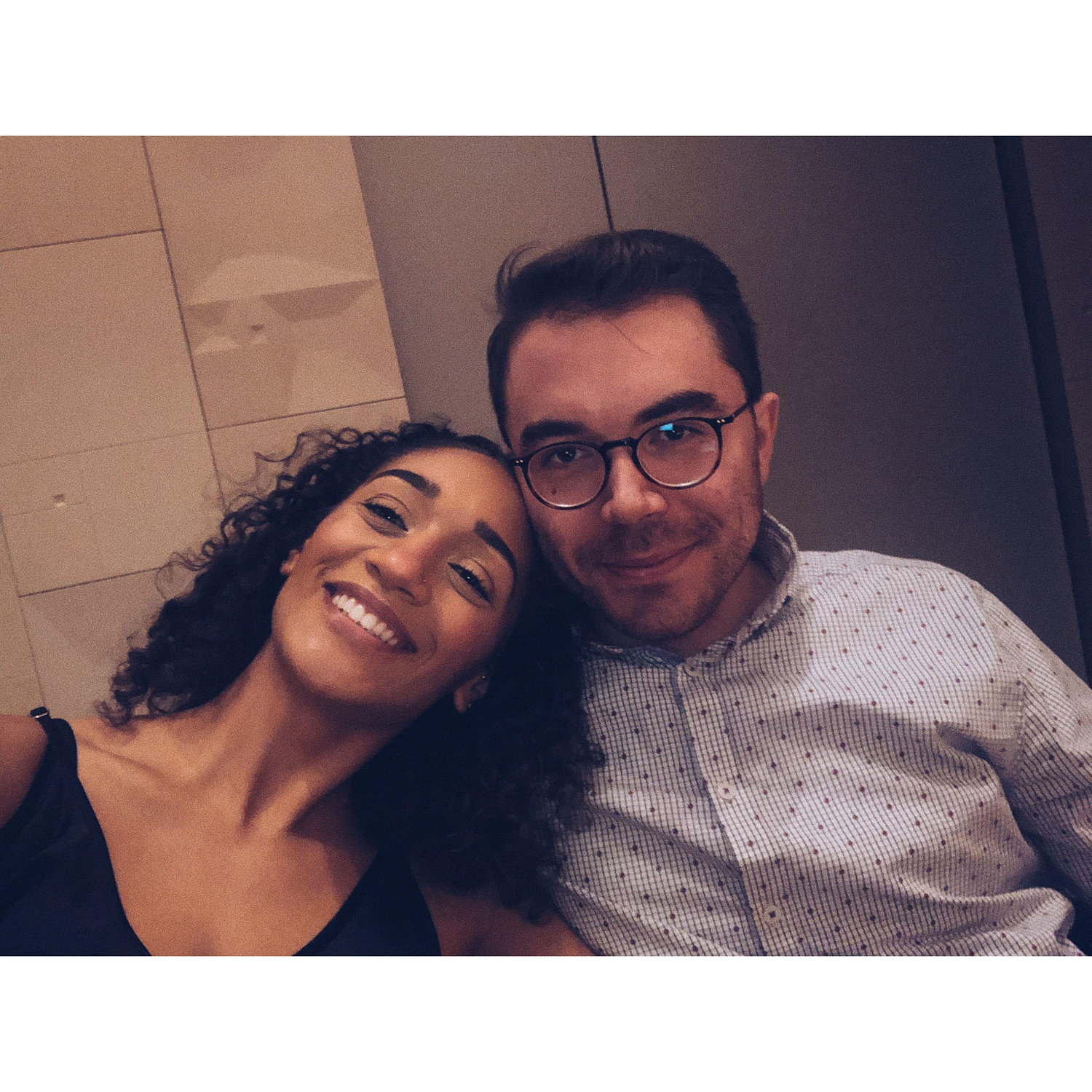 Our first photo together at the symphony!