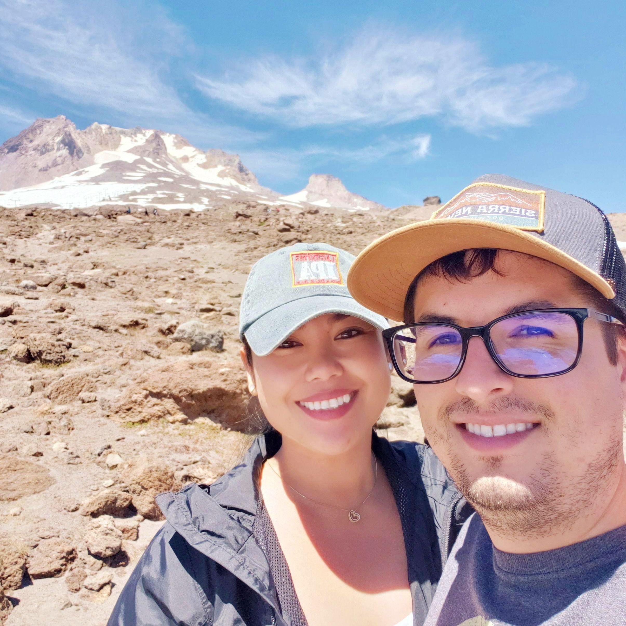 Us at Mt. Hood, Portland, OR