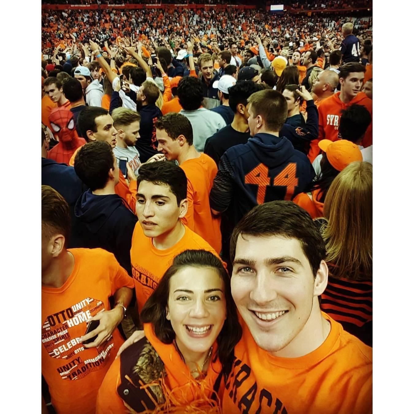 That one time we went to a Syracuse football game and Syracuse beat Clemson.